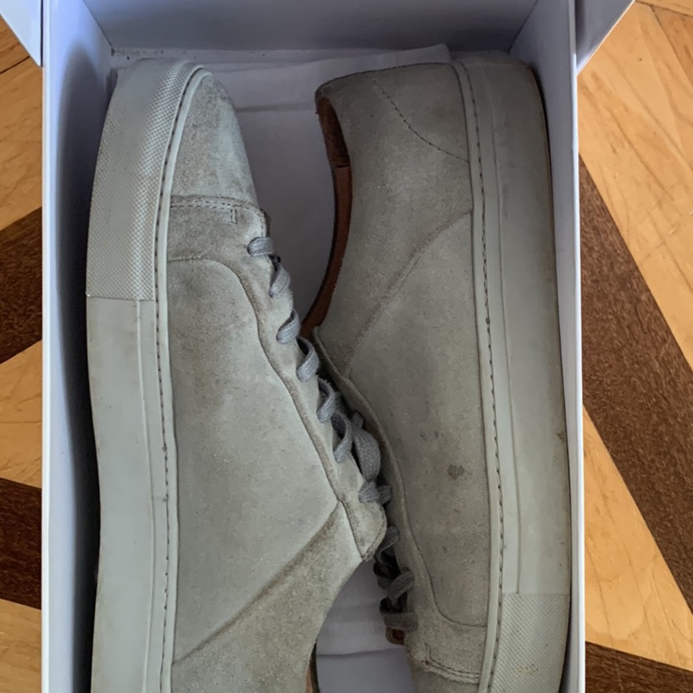 H&M size 12 grey suede